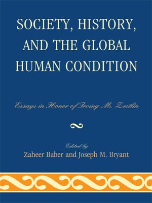 cover image of Society, History, and the Global Human Condition